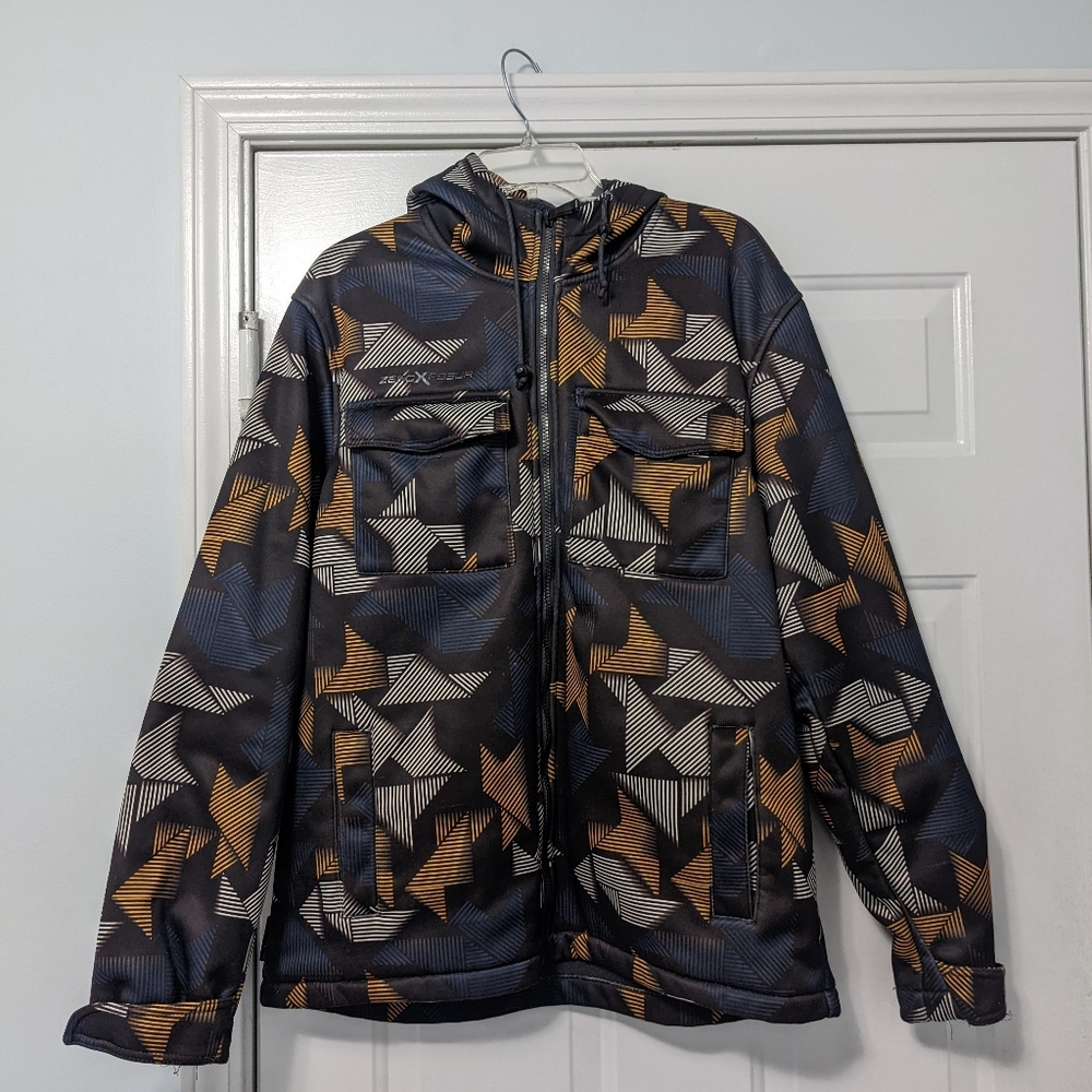Soft Shell Active Jacket for Ski / Snowboard - Men's Large, Zeroxposur